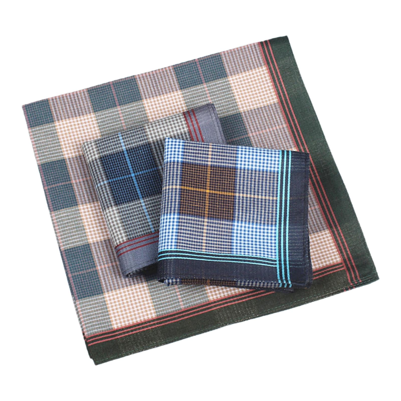 Handkerchief Cotton Men - 6 szt. Chusteczek do garnituru, uniwersalne