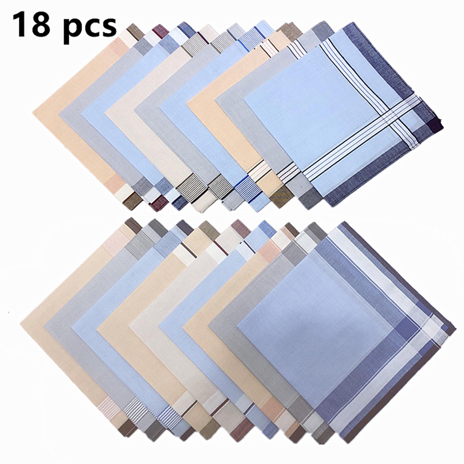 Handkerchief Cotton Men - Bawełniane chusteczki męskie 40 cm do