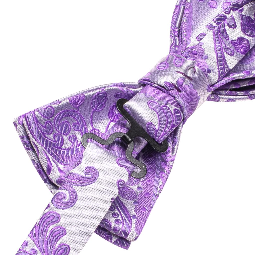 Fioletowa lawendowa muszka fio – Bow Tie Pre Tied recenzja i cena