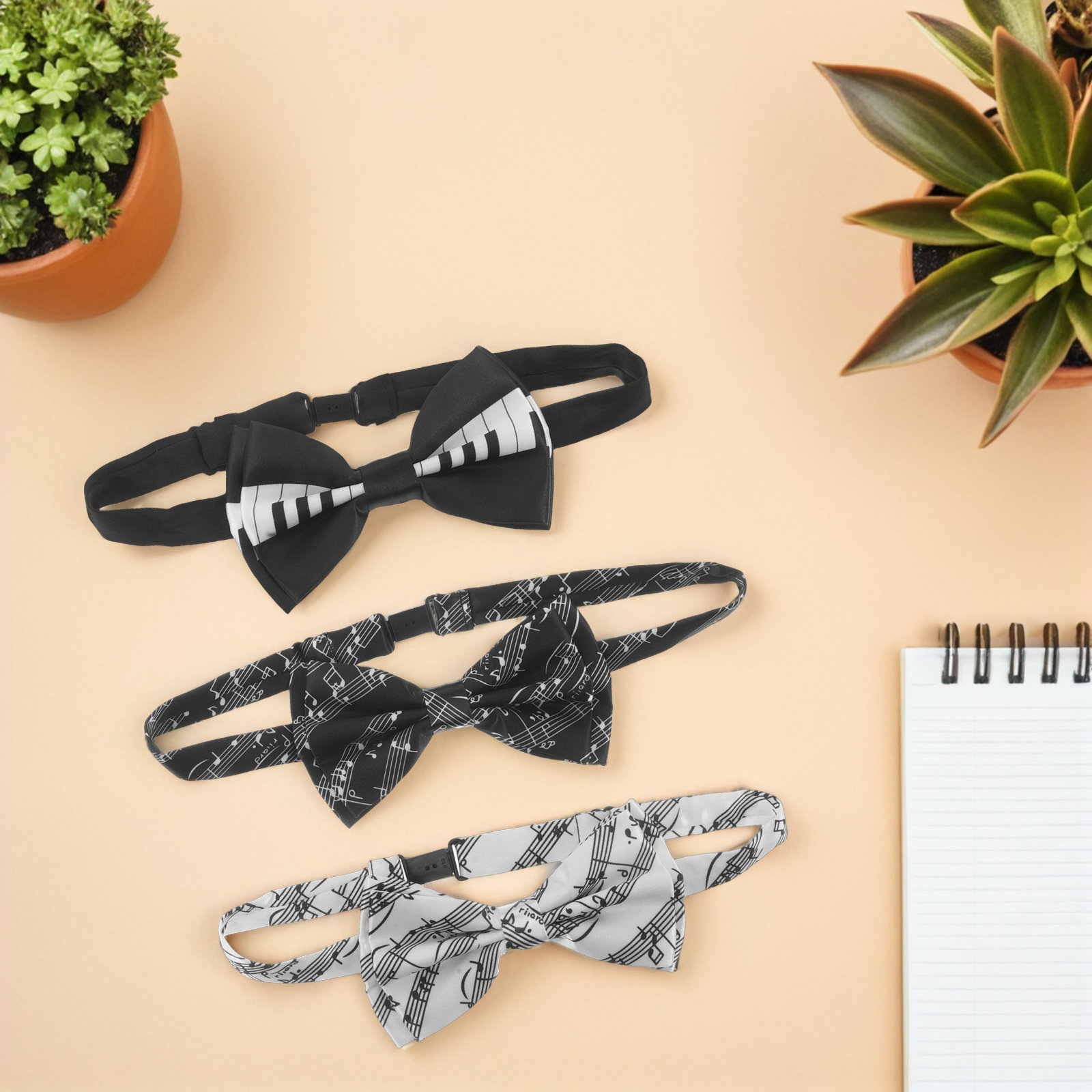 3 szt. Gotowych krawatów w ksz – Bow Tie Pre Tied recenzja i cena