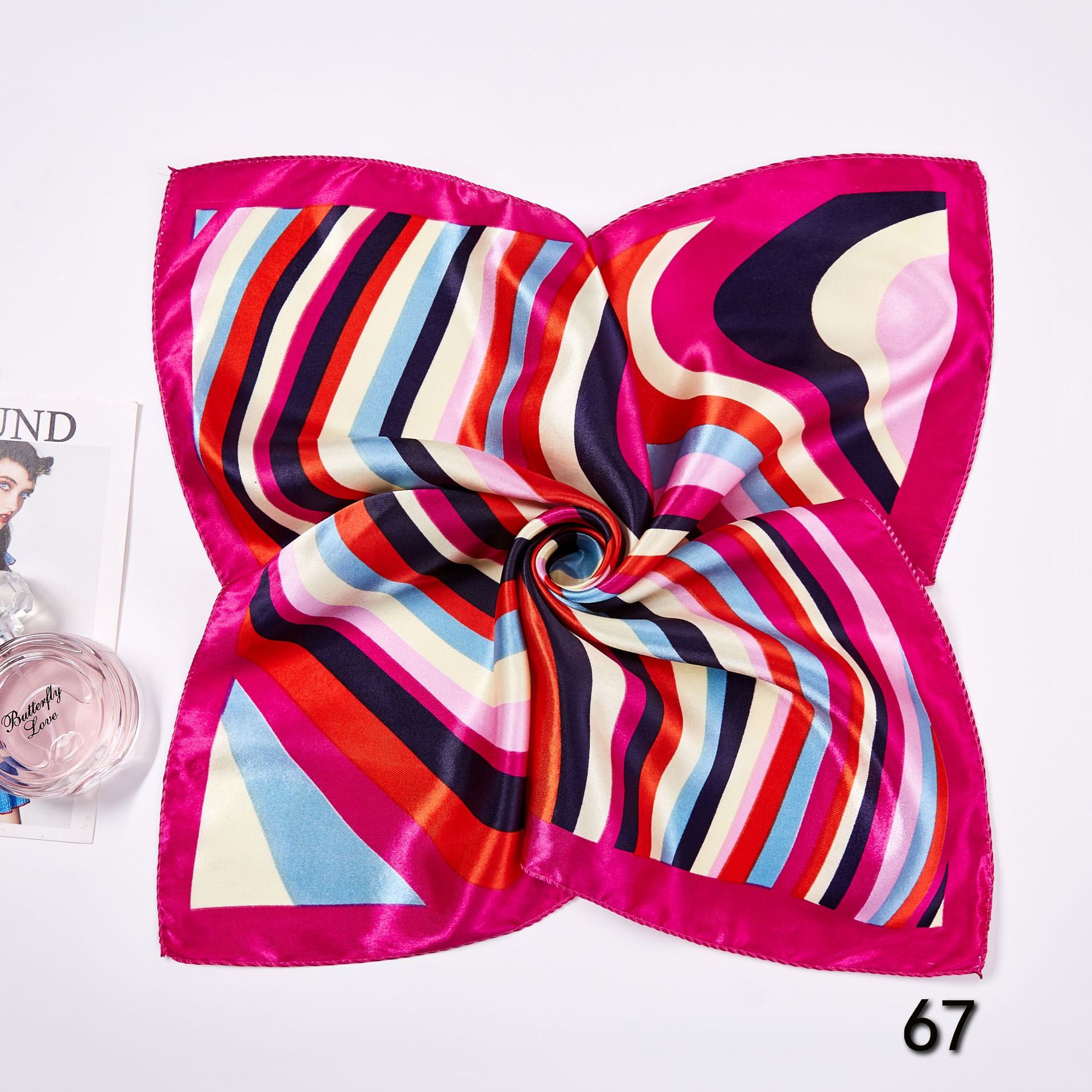 50*50cm kwadratowe jedwabne sz – Silk Neck Scarf recenzja i cena