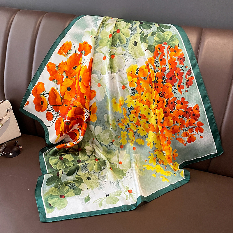 70x70cm jedwabny szalik kwadra – Silk Neck Scarf recenzja i cena