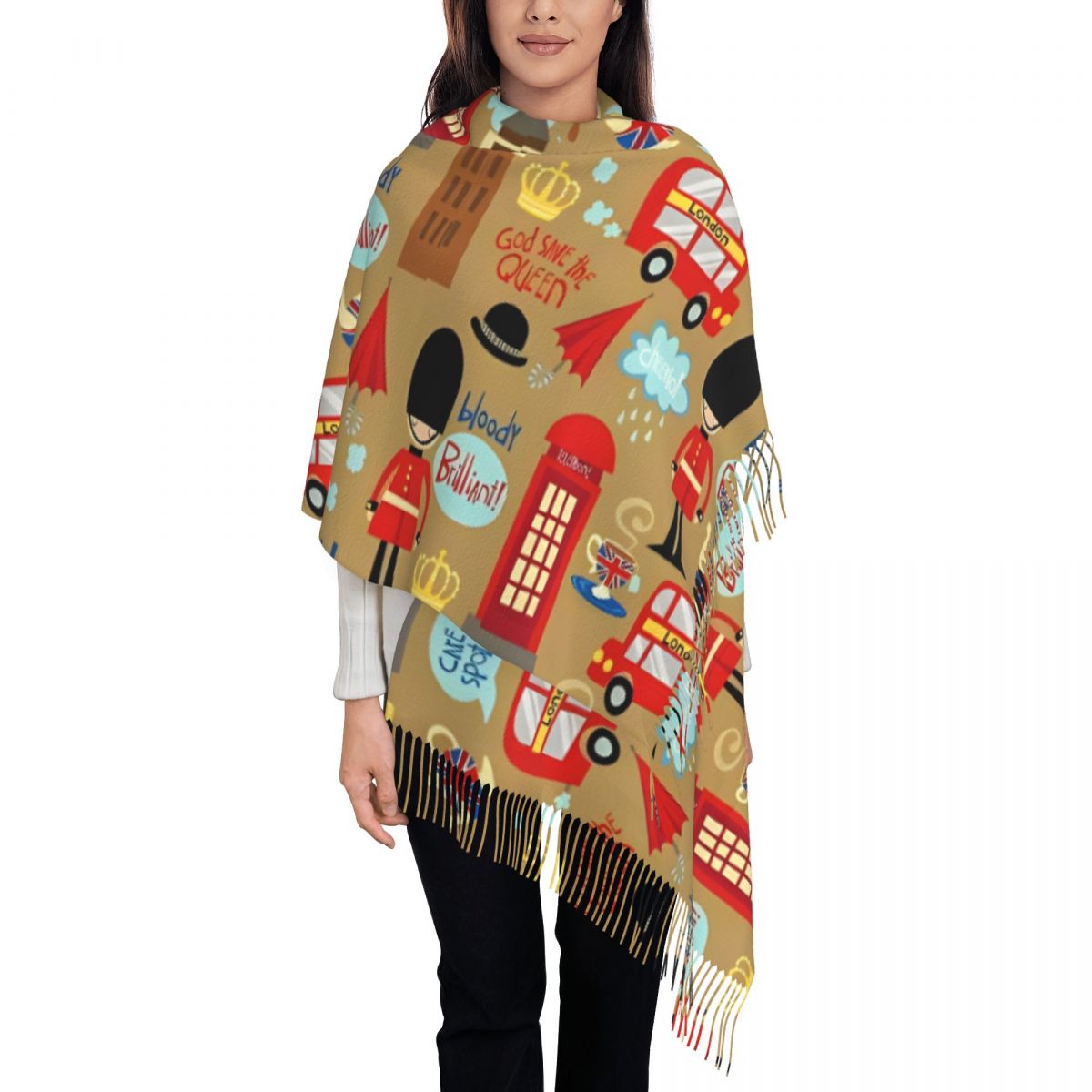 Szalik Enchanted London dla ko – Pashmina Wrap Large recenzja i cena