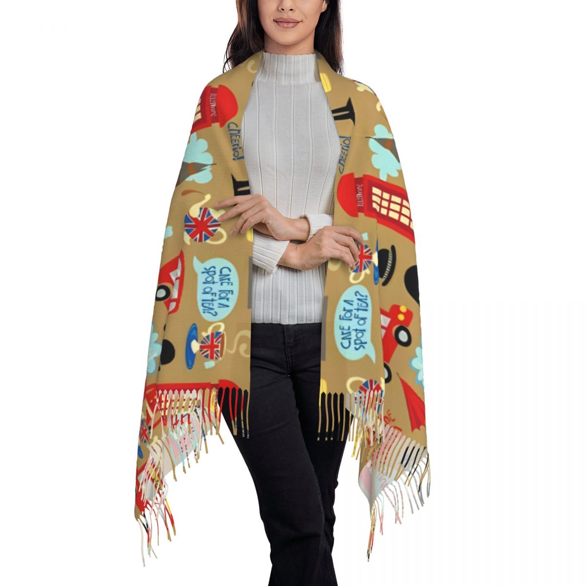 Szalik Enchanted London dla ko – Pashmina Wrap Large recenzja i cena