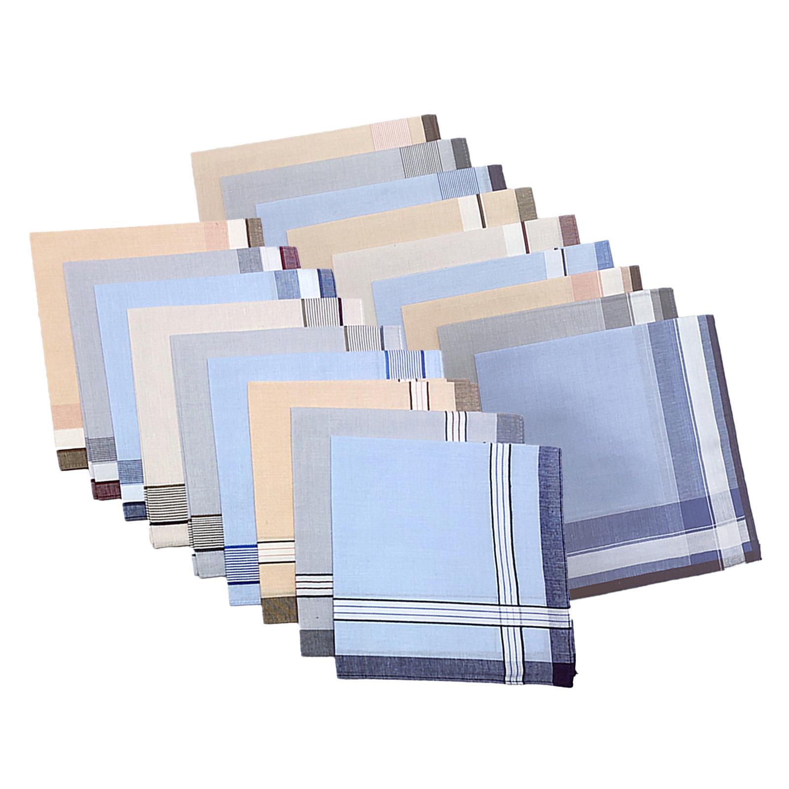 Bawełniane chusteczki męskie 4 – Handkerchief Cotton Men recenzja i cena