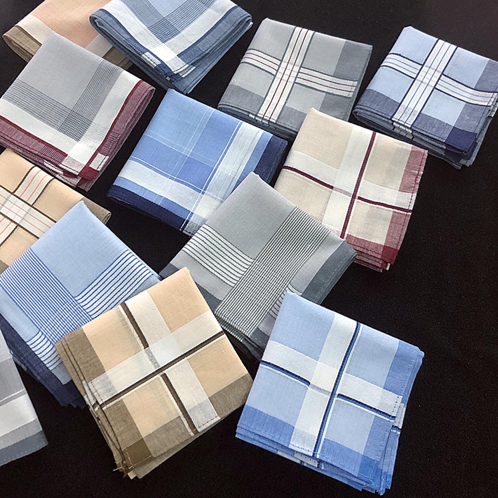 Bawełniane chusteczki męskie 4 – Handkerchief Cotton Men recenzja i cena