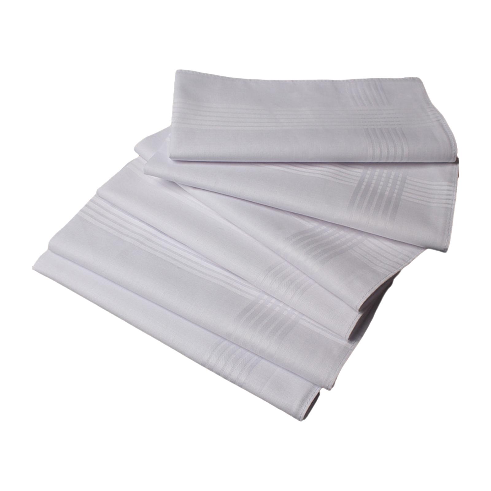 Zestaw 6 męskich chusteczek do – Handkerchief Cotton Men recenzja i cena